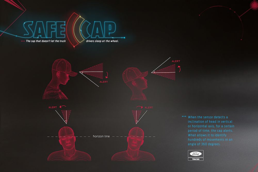 chc_lbrb's tweet photo. Great innovation from @Ford - the safe cap senses head movements &amp; keeps truck drivers alert with vibration, sound &amp; light!
#RoadSafety #technology 
https://t.co/dg20jeUY93 https://t.co/EJtAWGeeYl
