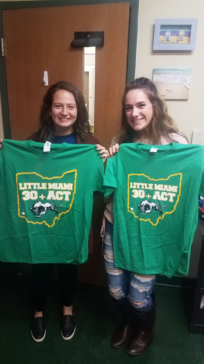 Congratulations to Courtney Temple and Molly Wilson for being a part of the 30+ ACT Club.