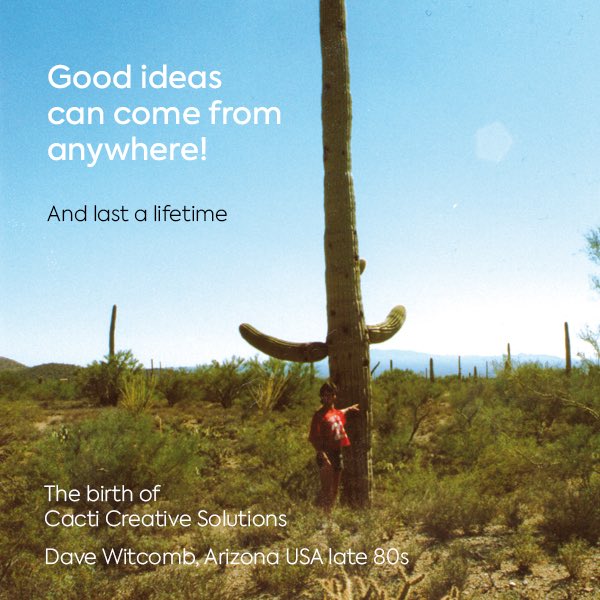 CactiSolutions's tweet photo. Good ideas can come from anywhere and last a lifetime! The birth of Cacti Creative Solutions - Arizona USA late ‘80’s 🌵
https://t.co/KRWsQ50DvJ
#advertising #marketing #branding #exeter #exetercreative #logo #design @CactiSolutions #exetercreatives #cacticreativesolutions https://t.co/67fTQLOXii