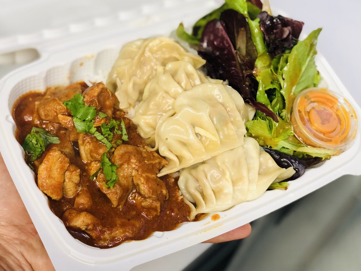 Start your week with this delicious Chicken Curry Momo Combo and you will have a great week 😎😎
We are at Bishop Ranch 3 today from 11-2. @thefoodtruckmafia

#sffoodie #sfeats #pictureoftheday #eastbayeats #momo #curry #jholmomo #momolicious #momolicioussf #foodphotography