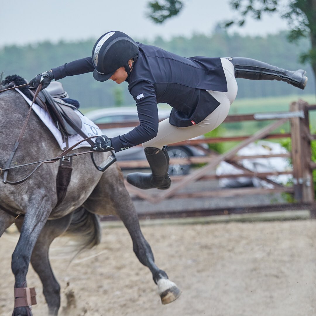 As horse riders, we understand the risk involved once we put our foot in the stirrups. Did you know that if you've had a fall and your hat sustained an impact that you must replace it? It might look unscathed on the outside but the interior protection may have become damaged.