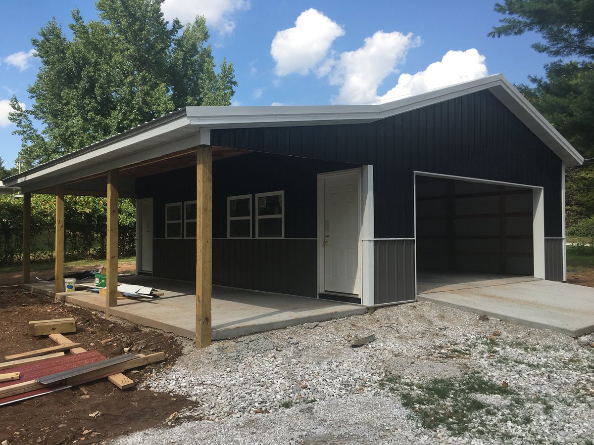 MeeksLumber's tweet photo. New #meeks 24x30 #polebarn #workshop package near Springfield. Visit us at @MeeksLumber or online at https://t.co/Jmi6NWmchz for more #shop and #garage designs. https://t.co/9s4ycSRovS