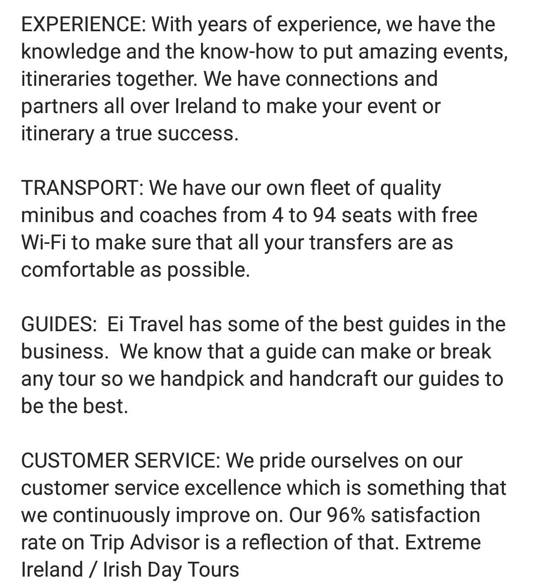 Global Swim Series Eleventh Annual Awards Sponsor Ei Travel Group: