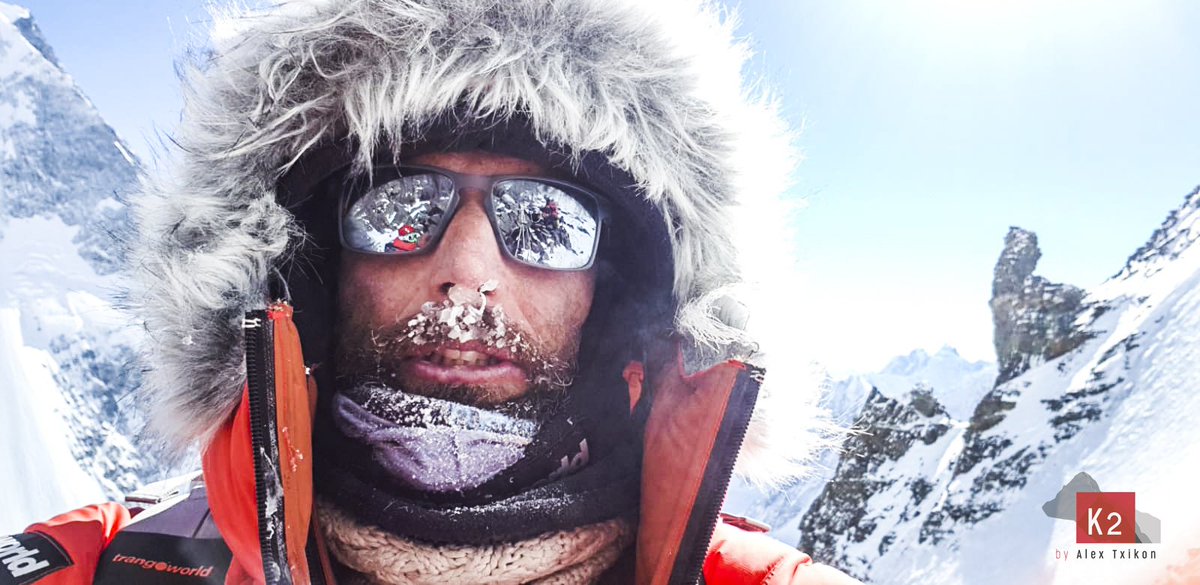 AlexTxikon's tweet photo. 🏔️✔️ ¡INCREÍBLE! ✔️🏔️

Hemos equipado hasta el Campo 2 a 6700 metros en tan sólo 2 días. Impresionante, estamos muy contentos; es todo un éxito. Estoy muy orgulloso de todo mi equipo, hemos equipado una nueva línea de ruta. 

❄️ #K2winterAlexTxikon #WinterTopAppeal ❄️ https://t.co/F7poFsFOjr