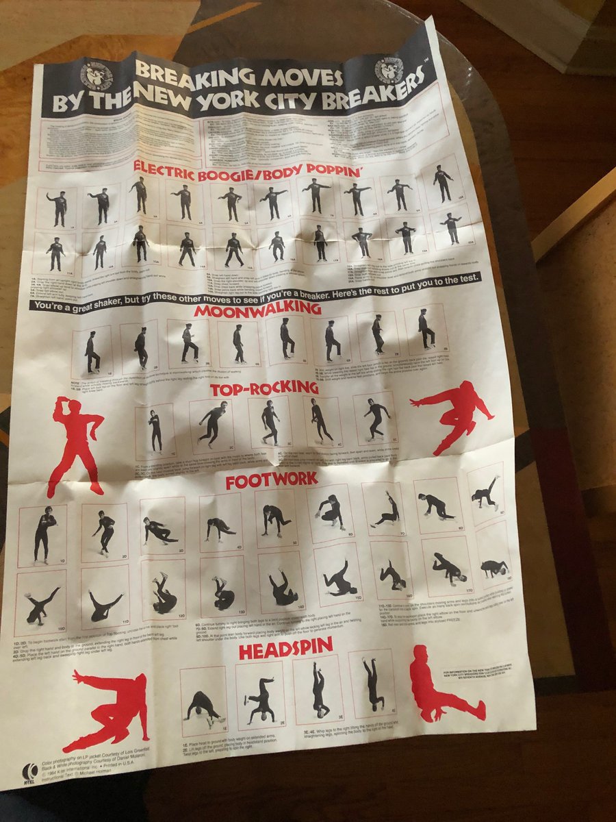 thhmuseum's tweet photo. Archive Alert! The Universal Hip Hop Museum is proud 2 announce 2 amazing donations from the 1 &amp; only Mr. Wave (NYC Breakers). 1984 "Breakdance, The Best Music 4 Breaking" LP &amp; poster will now B preserved 4 future generations. Much THX 2 @Mrwavedance! #HipHop #UHHM #MrWave #BBoy https://t.co/kOAkpgbps7