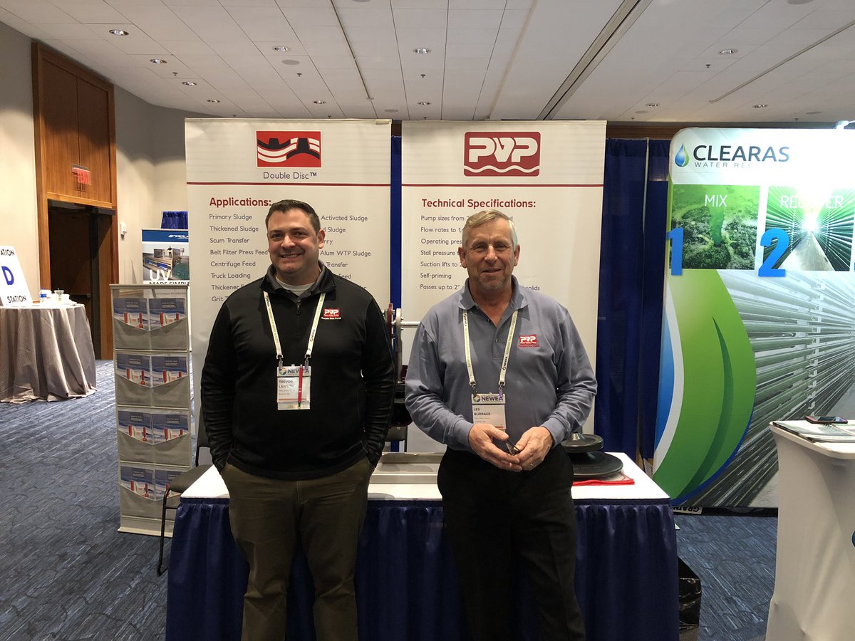 PennValleyPump's tweet photo. #DoubleDiscPump is in booth 438 @NEWEA19 this week!  Let us help you help your community #KeepItClean @NEWaterEnv https://t.co/V4Aseozf8i