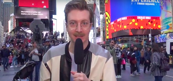 ComedyCake's tweet photo. Video Licks: Does 80s Pop Culture Hold Up? Find Out with MANHEIM TAKES MANHATTAN ft. @timgirrbach #bueller #manonthestreet #parody https://t.co/I9mMKmooxu https://t.co/IUXbGjh0Cl