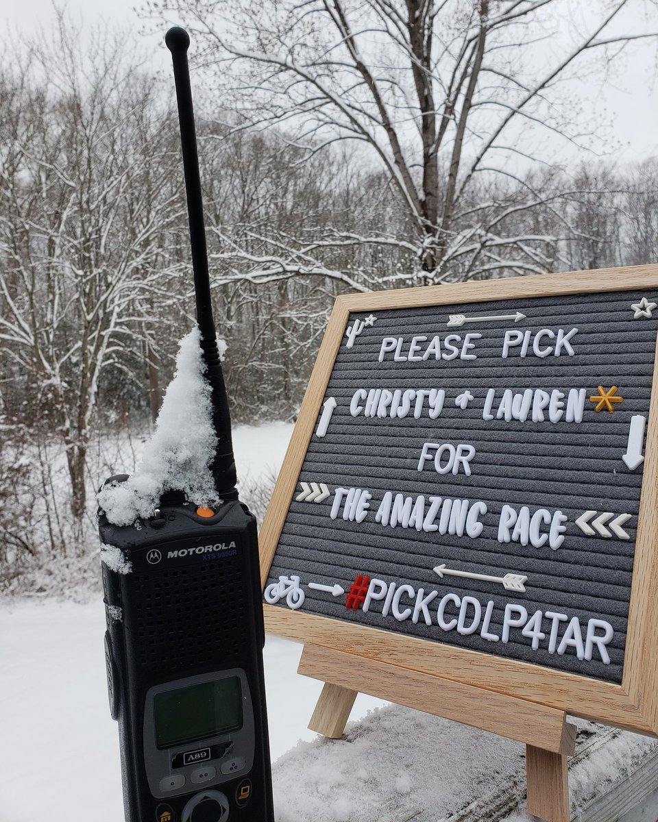 beachnative27's tweet image. The bitter cold seems like as good a time as any to remind @CBSamazingrace that they should pick us ;) .
.
.#PickCDLP4TAR #wewanttoracearoundtheworld #theamazingrace #firstresponders