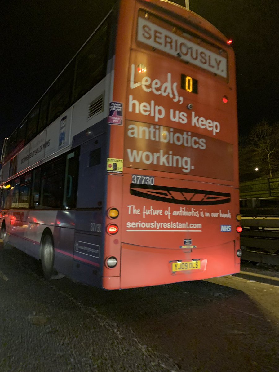 JoanneReynard's tweet photo. Great to see #seriouslyresistant next to me on the way home tonight #AMR @nhsleeds @LCHNHSTrust @LTHT_People @IPS_Yorkshire perfect week to see it #5yearplan @AntibioticLeeds @Gail677 👏 https://t.co/LolD3S2EmT