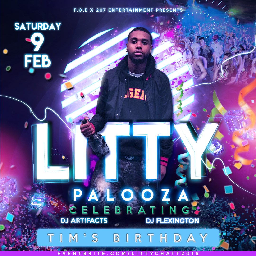ryanskyg's tweet image. February 9th ‼️‼️‼️ @foe_family 
• LIVEST PARTY Of this semester 🤝
• Ladies Free Before 11 W/ RSVP
Littychatt2019.eventbrite.com
• Confetti Canons
• New Venue 🎆
Don’t miss the event everybody gone be talking about ✔️ #UTC22 #UTC21 #UTC20 #UTC19 #UTK20 #MTSU20
#APSU20