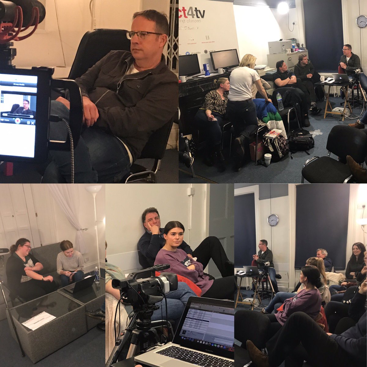 act4tv #MCR R&amp;D session underway🎥Thanks to <a href="/DrDixy/">Jonny Dixon</a> @IsaacFilmsUK <a href="/ErinShanagher/">Erin Shanagher</a> <a href="/MichaelCasting/">Michael Jackson</a> &amp; @paul_murfy for his notes from L.A #talent