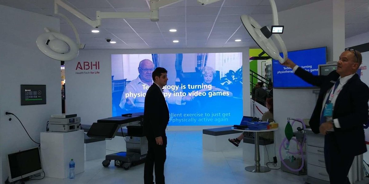 MIRA at @ArabHealth2019
Looking forward to meeting you at our booth H7-F54, part of the UK Pavilion.

#MIRARehab #LiveDemo #Exergames
#ArabHealth