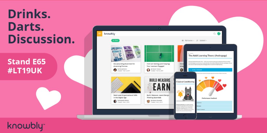 BettyQuokka's tweet image. LOVE YOUR CONTENT!!! Come by and see us at #LT19UK! #LandD #eLearning #LearningDesign