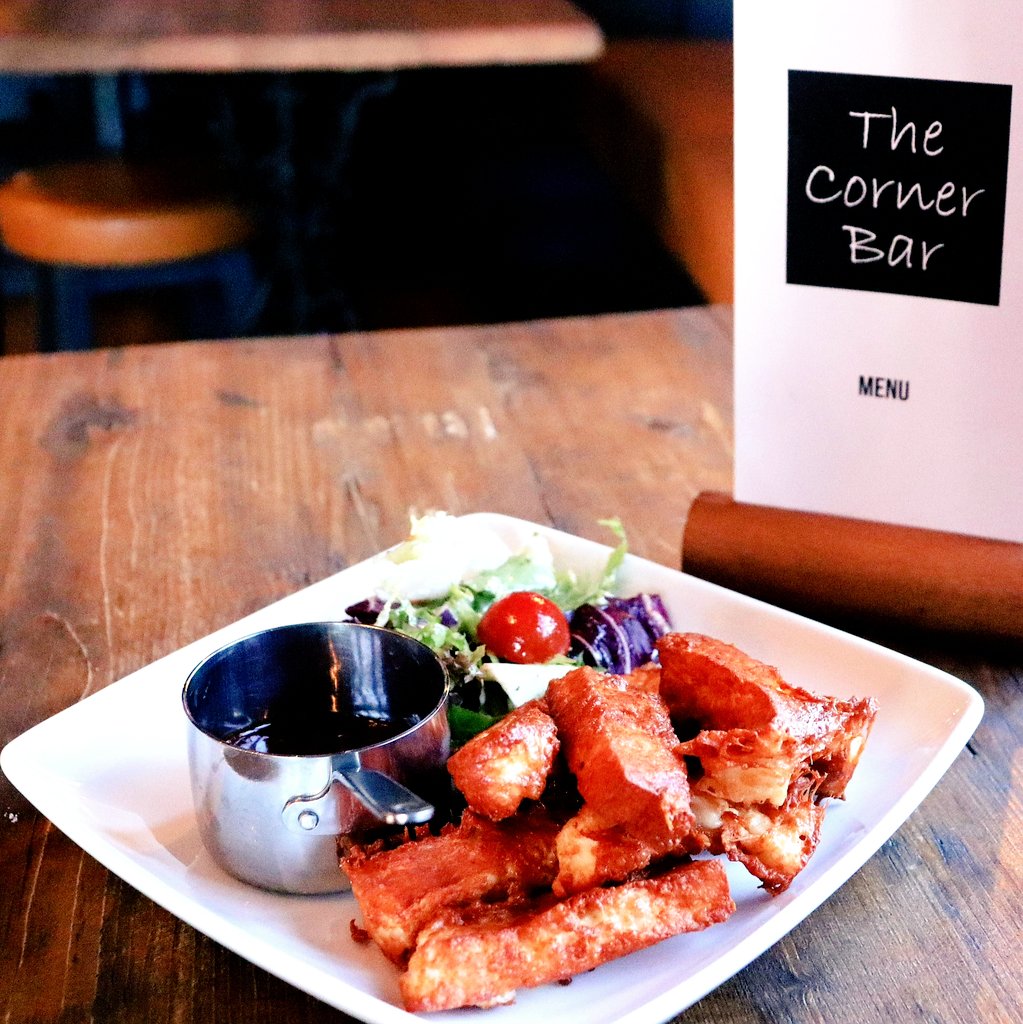 <a href="/CornerBarCrewee/">The Corner Bar, Crewe</a>
🧀 Halloumi Fries with Holy Mabel Hot BBQ Sauce! only £4.95 from our starters menu 😋

🕛 Food served every day, Mon-Sat 12-8pm | Sun 12-6pm.

Like👍, Comment💬, &amp; Share🔁 #supportlocalbusiness