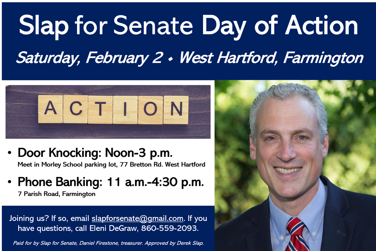 Join us for a Day of Action this Saturday in West Hartford and Burlington!