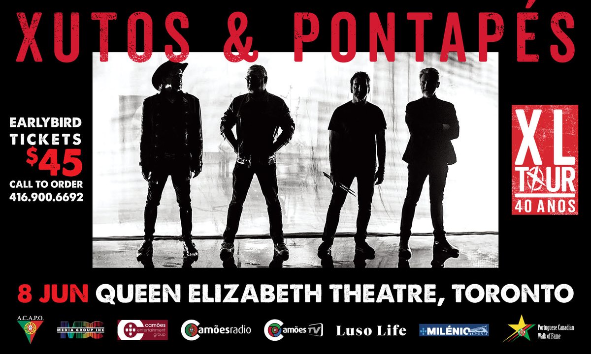 MDCMediaGroup's tweet image. ANNOUNCEMENT 💥 @xutosepontapes is hitting the stage in Toronto on June 8th at @QueenElizTheat 🎶 Be sure to get your early bird tickets by calling 416-900-6692 📱 You don’t want to miss this show!!!

#mdcmediagroup