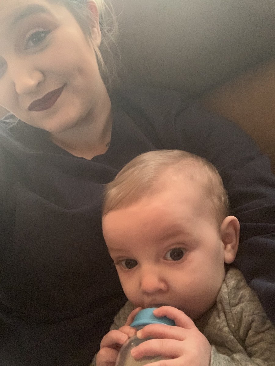 KatyyAttackk's tweet photo. Watching #TheGoodDoctor with baby. What are y’all up to today? ♥️🥰 https://t.co/fwNCEmrTo1