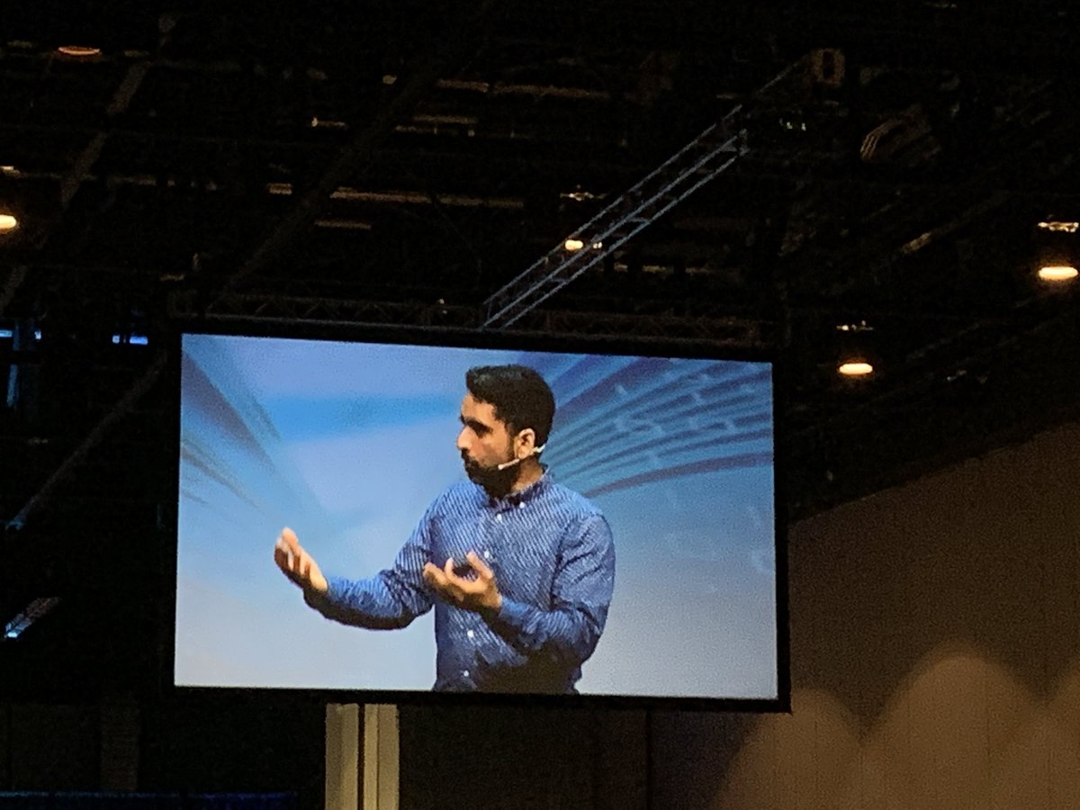 edtechnokee's tweet photo. What a great Opening Keynote!  Thank you #FETC for having @salkhanacademy as the speaker.  Great to hear about how Khan Academy got started and where they are now! https://t.co/h8OzF09WXW