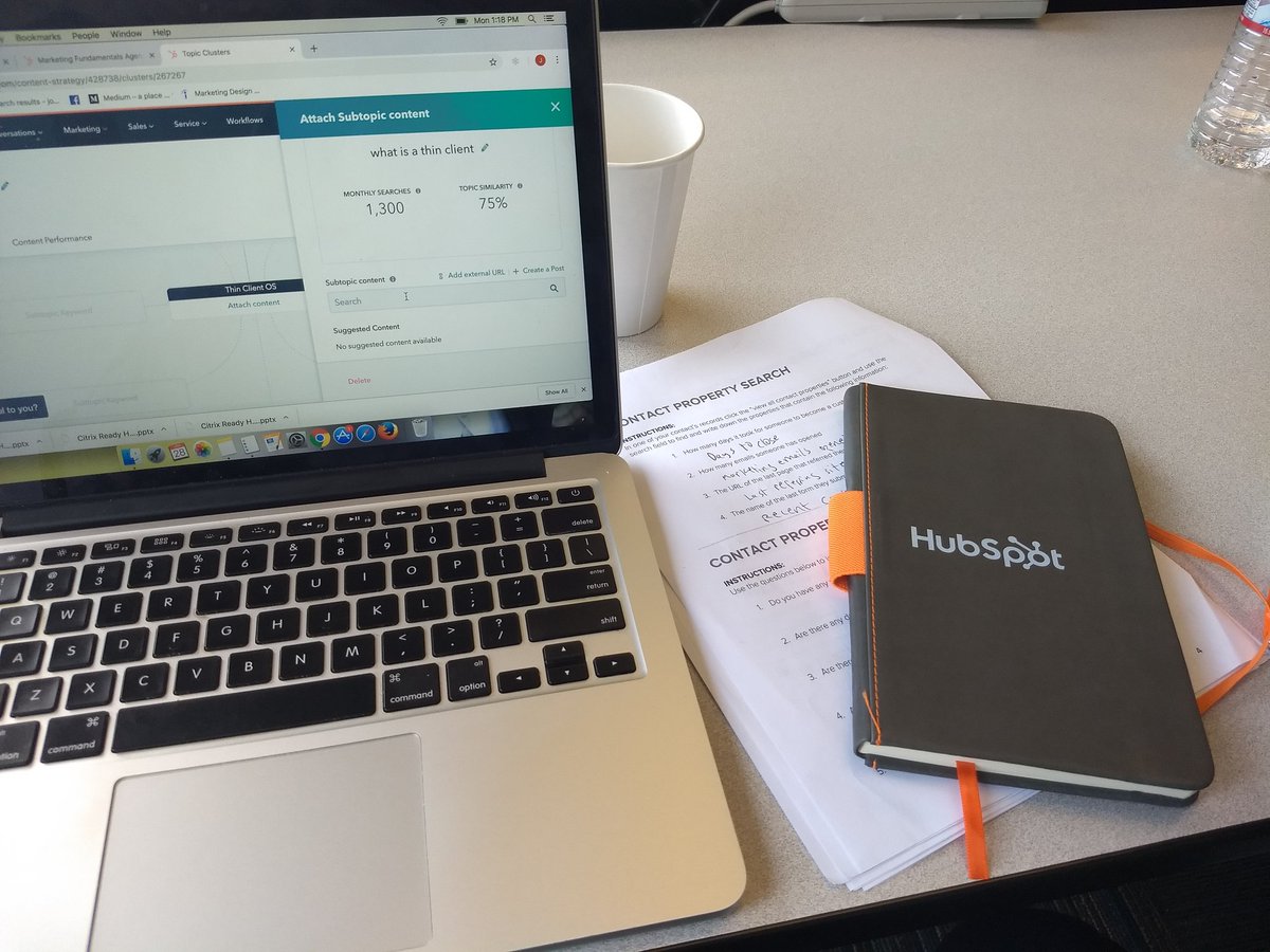 Jnderson007's tweet image. #hubspotting in #sanfran #stratodesklife