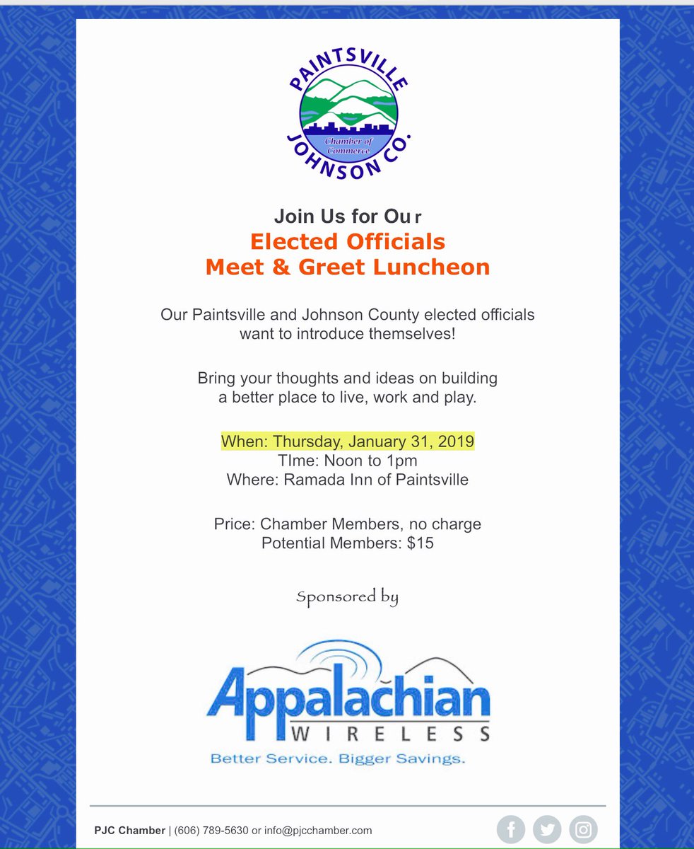 Paintsville/Johnson Co Chamber of Commerce tweet media
