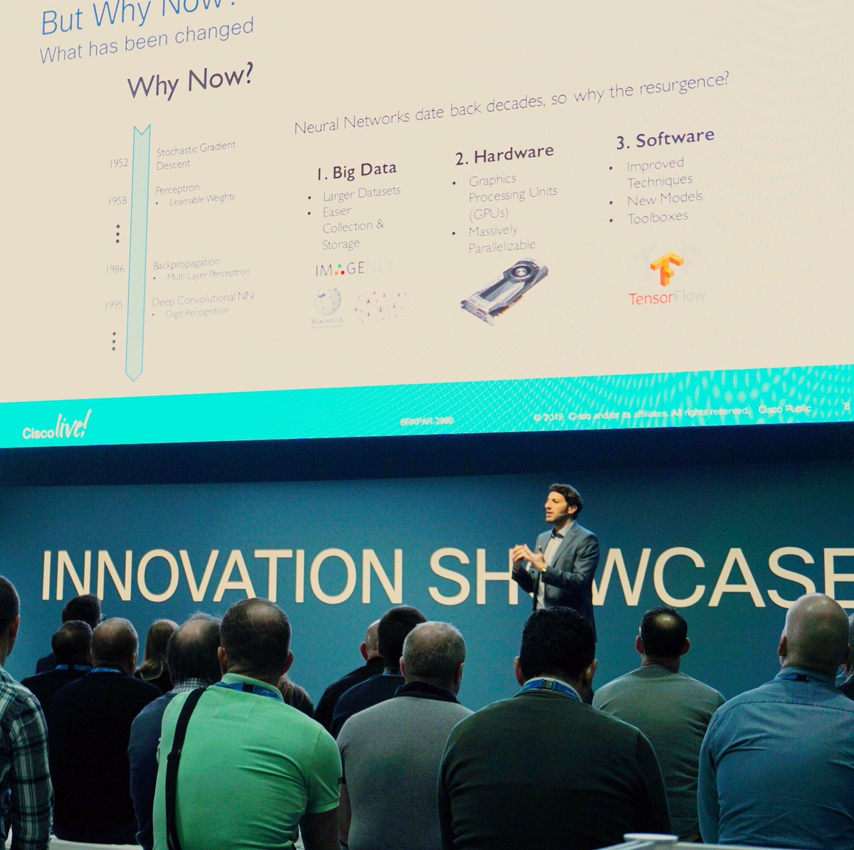 When you have a story to tell you feel the world is yours on stage! When you have partnership among <a href="/NetApp/">NetApp</a> <a href="/nvidia/">NVIDIA</a> and <a href="/Cisco/">Cisco</a> you won't be afraid to present #NetAppAI #FlexpodAI