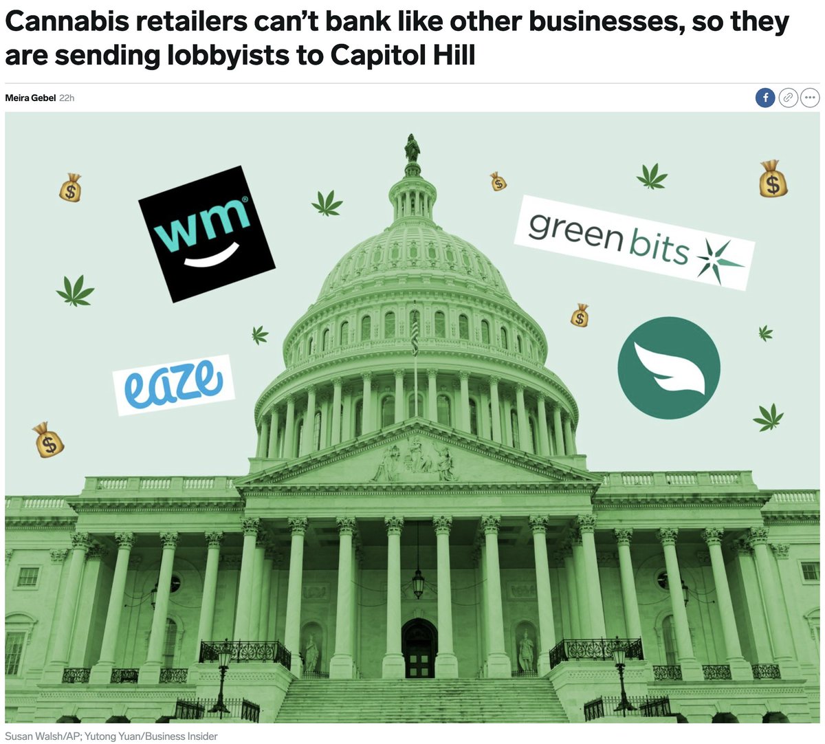 womengrow's tweet photo. Via @businessinsider
Click the link to read on:
https://t.co/1FK2VpP3hc

#womenincannabis #cannabislobbying #lobbydays #onthehill #cannabisnews #businessinsider https://t.co/OPAOb3PPjo