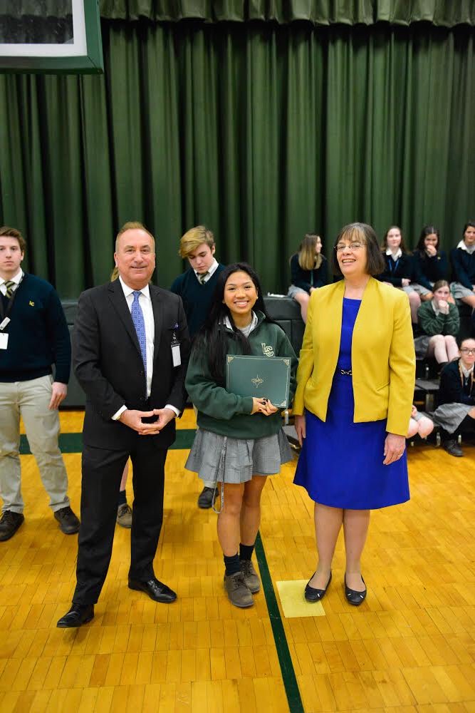 LCCrusaders's tweet photo. Congrats to our essay winner “What Catholic Schools Mean To Me” Angel Concepcion ‘19 @Mater_Dei_CS with @AOPS_Schools Mr Molnar and Dr Rigby #CSW19 #CSWLC @NCEATALK @ArchPhilly @LCHS_Activities @LCCrusaders https://t.co/Ho9FeQFD54