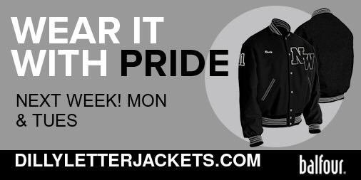 It’s that time of year! Have you ordered your letterman jacket yet?