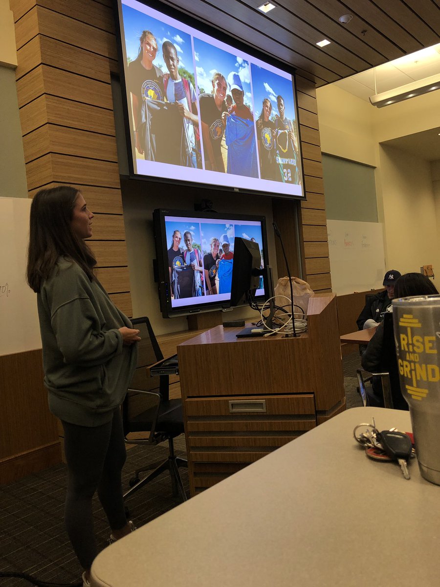 We loved hearing from <a href="/kellihipp_/">kelli</a> about her #MYOBD trip to Africa! Especially seeing pictures of all of our <a href="/SaintLeoLions/">Saint Leo Athletics</a> donations now so many smiling faces. Such a great way to kick off this semester!