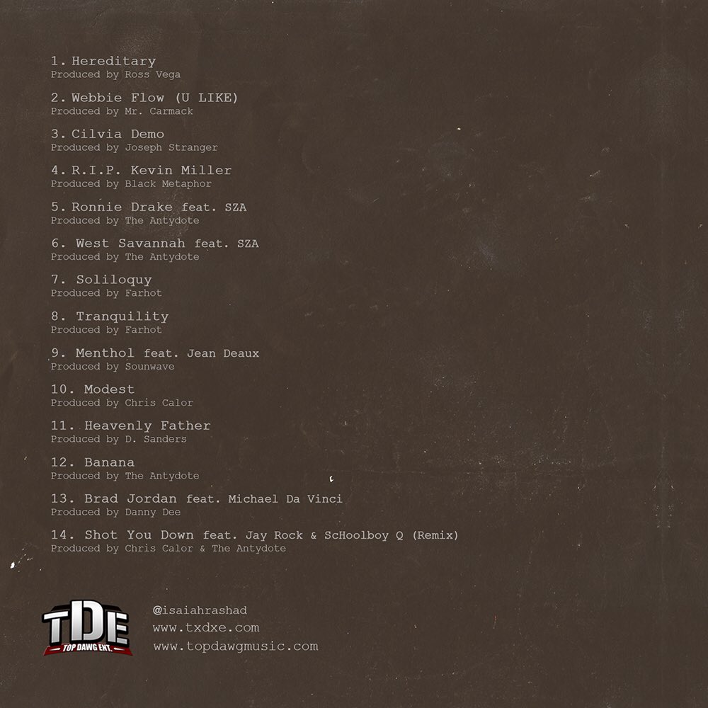 5 years 🤯 <a href="/isaiahrashad/">sun</a> #CilviaDemo itunes.apple.com/us/album/cilvi… RT if you ready for some new ZayWop 🌞 #TDE