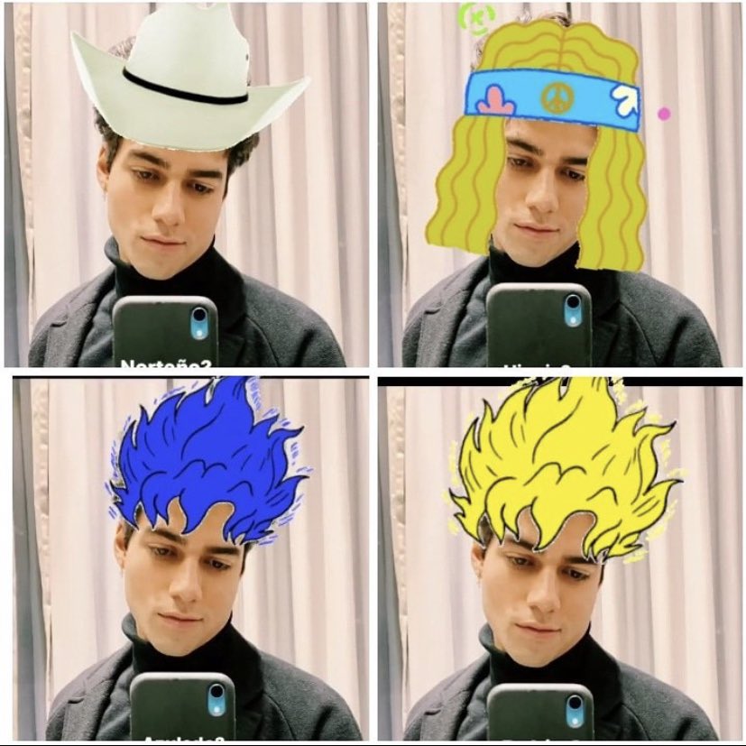 lalobrito's tweet photo. Con cuál versión de mi te quedas?? Dímelo con emojis 🤠🌴☔️🔥... 🤣🤣🤣 https://t.co/GbZJTr5Qmw