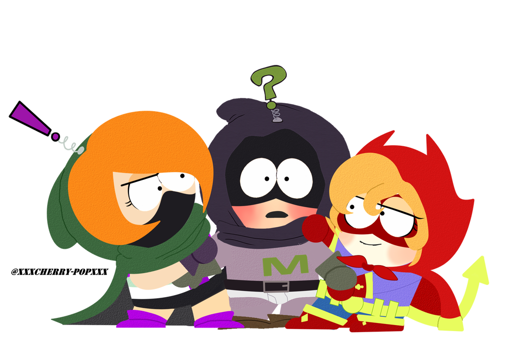 ...Art_Trade #Suicide_girl #Surprise_Girl #Mysterion #South_Park #South_Par...