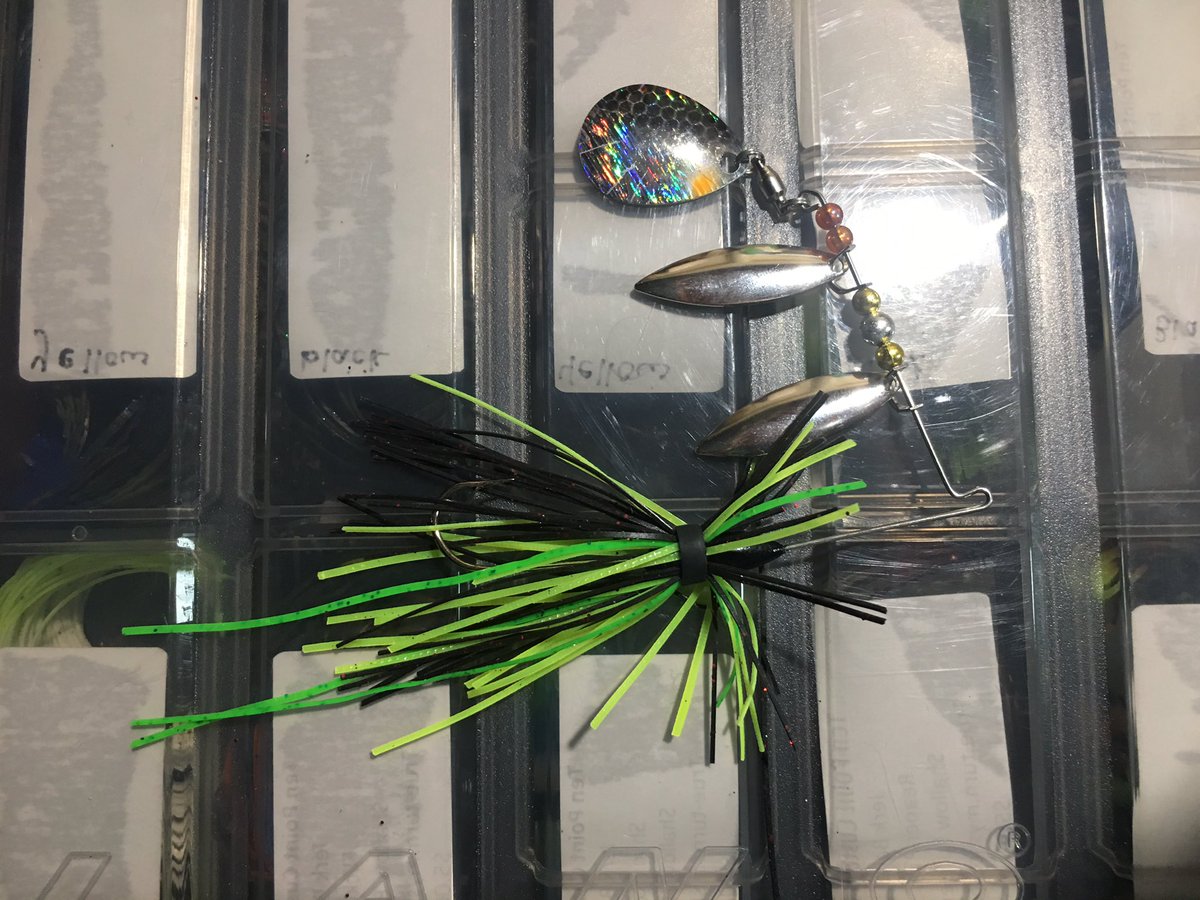 Tenpointlures's tweet image. Going to opening day of trout season again this year never used a spinner bait to catch trout do you think this would work? Probably will throw a 1 in speed shad on there as a trailer!!