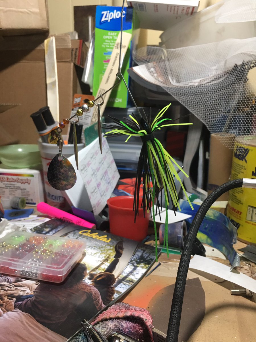 Tenpointlures's tweet image. Going to opening day of trout season again this year never used a spinner bait to catch trout do you think this would work? Probably will throw a 1 in speed shad on there as a trailer!!