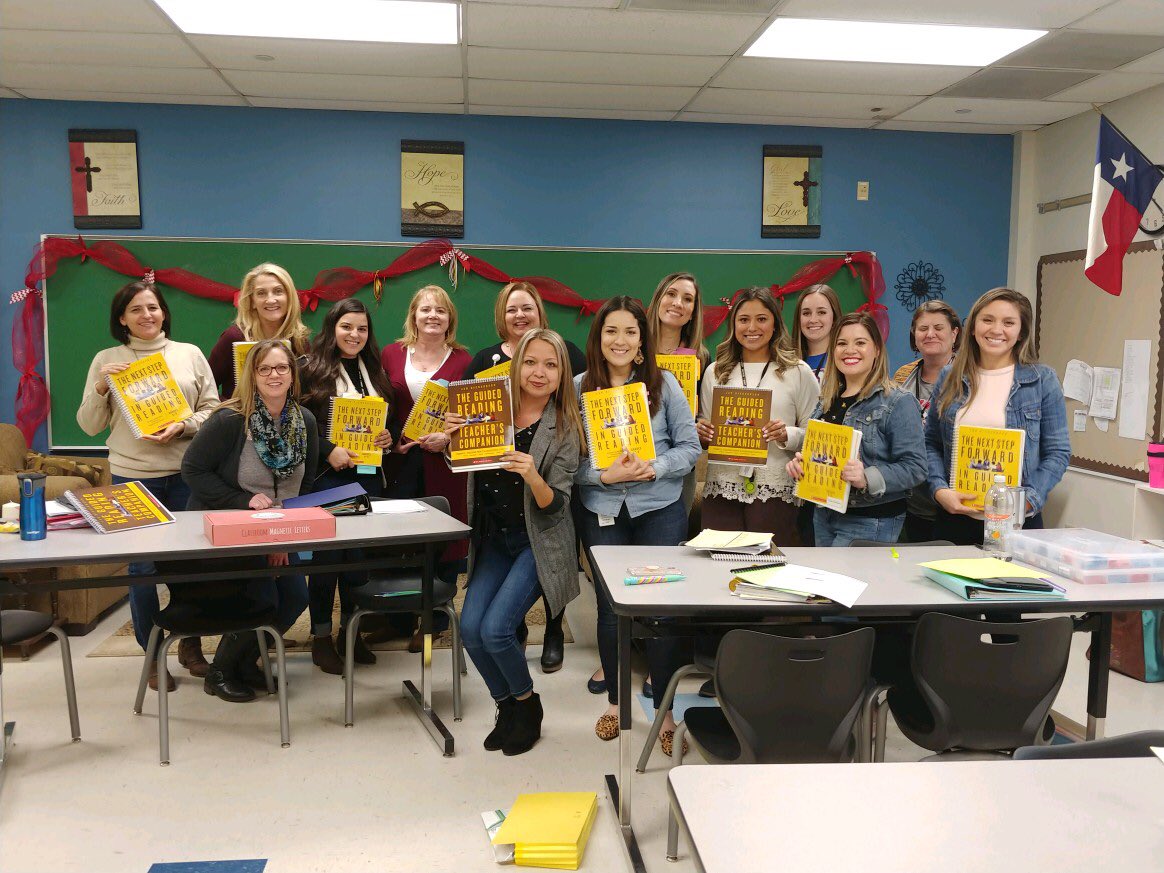 AidePia's tweet photo. Today, K-2 Ray teachers enjoyed “The Next Step Foward into Guided Reading” training. Thank you Jennifer!!! #rayrockets, #guidedreading https://t.co/bDh0d2cMoD