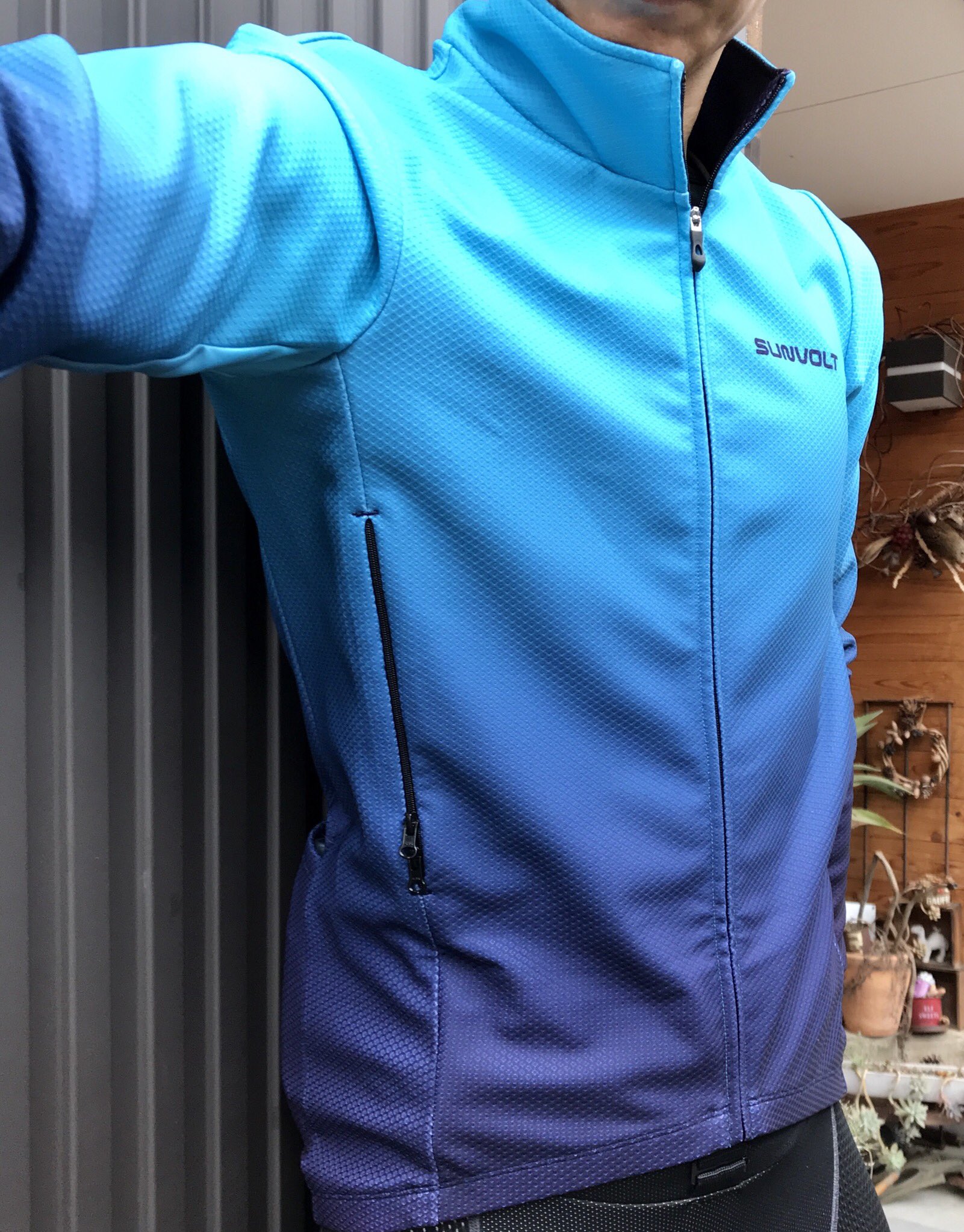 サンボルト sunvolt PROウィンドブロックジャケットSサイズ PRO スリム