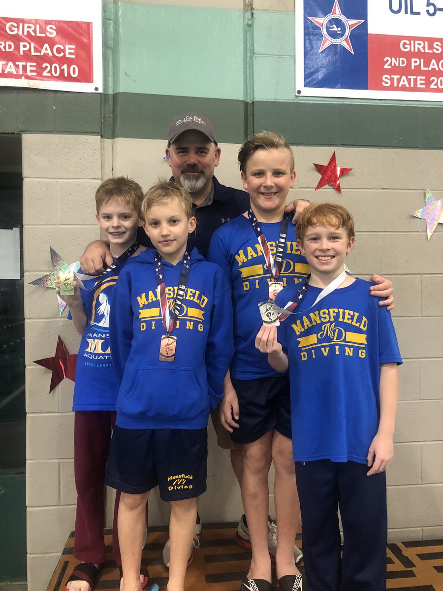 Mansfield ISD Diving tweet media