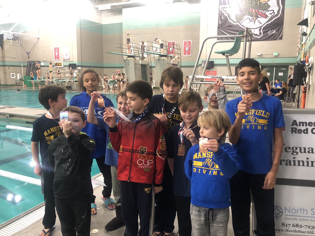 Mansfield ISD Diving tweet media