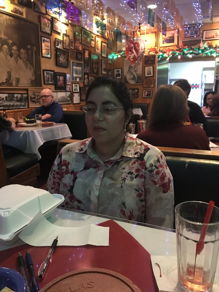 DrGEGilbert's tweet photo. Dinner at Mi Tierra during #IMSH2019 for some great Tex Mex with @sharonmgilbert &amp; Shifali ask for #Pablo for great service! @SSHOrg https://t.co/sX2p5ySRS3