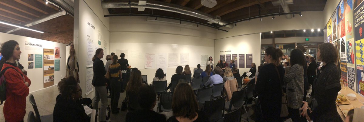 caldst's tweet photo. 8 groups discussed work culture issues including trust, power, clarity & connections -#EquityinPractice series one wrapping up with discussion summaries - great turnout, great discussions @AIASeattle . #architecture https://t.co/6O70b7o36q