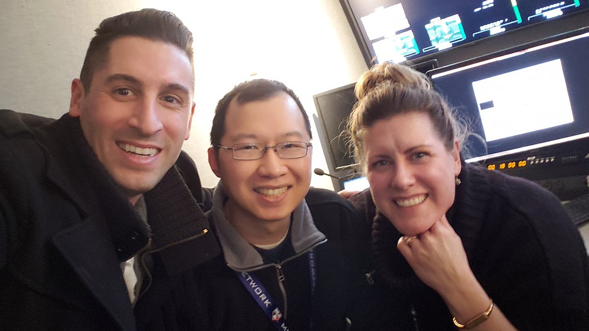 AllenMoy's tweet photo. Getting the band back together @JoyousStudio @JoeySylvio #MLBAM #MLBNetwork #NHLNetwork #TogetherForever💼❤⚾️🏒📺 #BestBossesEver #BestColleaguesEver https://t.co/N6kqbF8YRL
