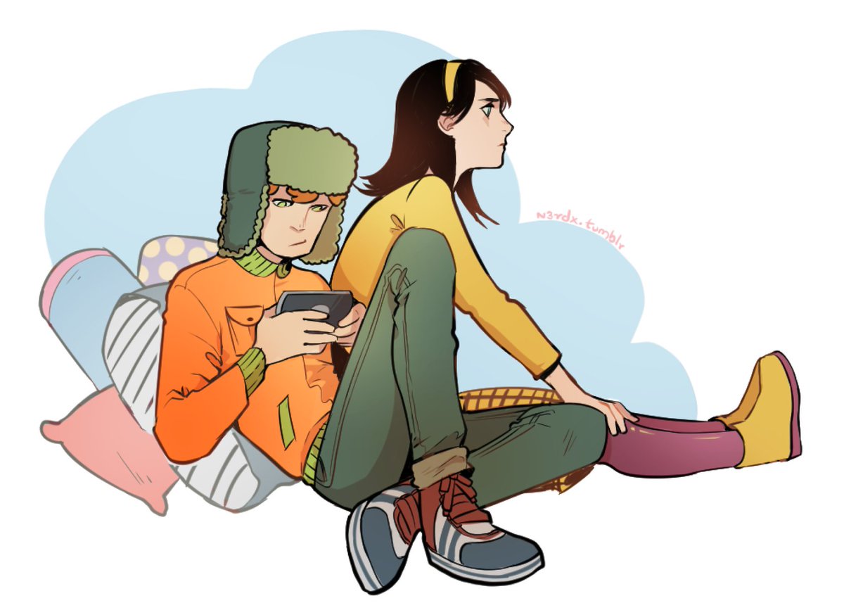 Kyle and Leslie ✨
#Southpark #KyleBrofloski #LeslieMeyers