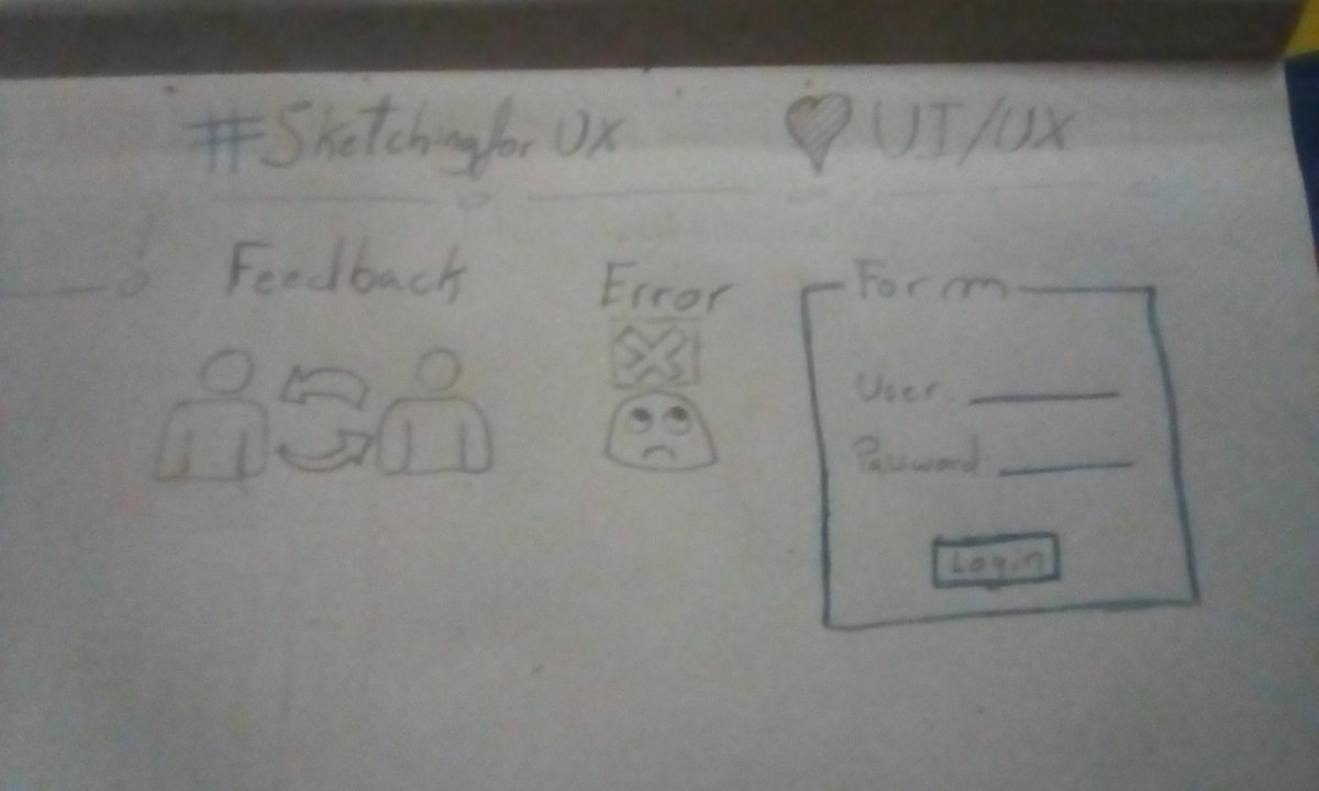 gracrys's tweet image. Started #sketchingforux100 today, day one #sketchbook #sketchingforux, I am really excited