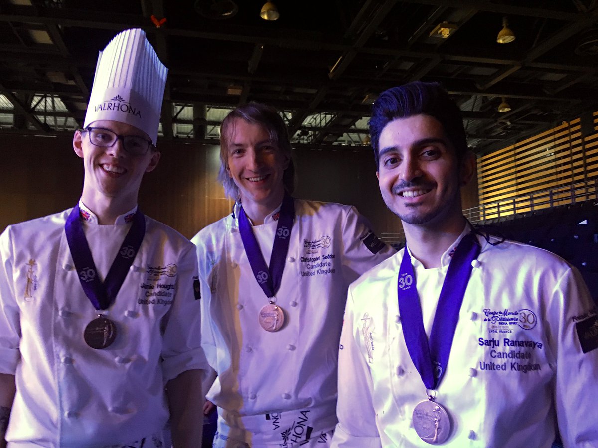 andrea ruff (@andrearuff) on Twitter photo 🇬🇧5th in the world! Wowsa highest position ever for @pastryteamUK at <a href="/CMP_Lyon/">CoupeMondePâtisserie</a> well done chaps, absolutely brilliant performance! 😊🇬🇧 <a href="/Seddonpastry/">Chris Seddon</a> <a href="/houghton90/">Jamie Houghton</a> #SarjuRanavaya #MichaelKwan 🇬🇧5th in the world! Wowsa highest position ever for @pastryteamUK at <a href="/CMP_Lyon/">CoupeMondePâtisserie</a> well done chaps, absolutely brilliant performance! 😊🇬🇧 <a href="/Seddonpastry/">Chris Seddon</a> <a href="/houghton90/">Jamie Houghton</a> #SarjuRanavaya #MichaelKwan