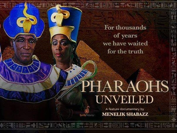PharaohsU's tweet photo. Highly regarded filmmaker @MenelikShabazz is back with his latest film #PharaohUnveiled a powerfully revealing documentary film guided by ancestral spirits...more info to come https://t.co/M1xCCcoaOQ