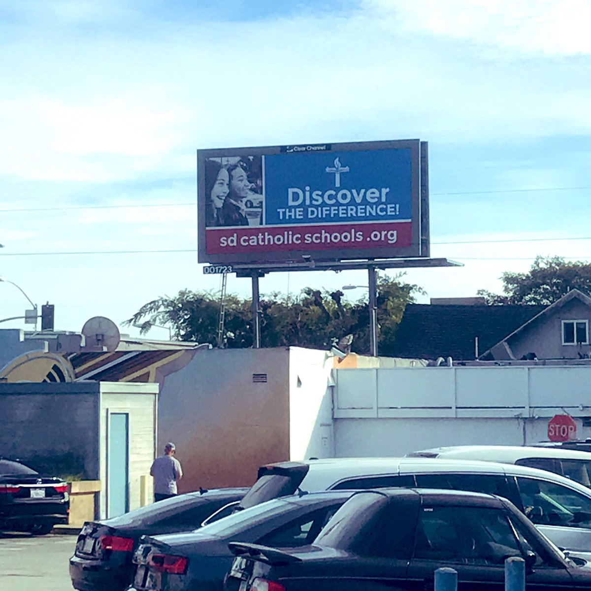 mcordesdsd's tweet photo. Happened to spot one these amazing billboards while driving. #CSW19 #CSW19SD https://t.co/hGaoYWiccV