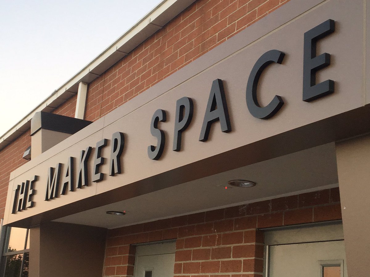 PackerEngineers's tweet photo. Something super exciting is happening behind these doors!!!! Stay tuned...The great reveal is Wednesday!🔨⚙️🔧#LetsMakeSomethingAwesome #SHSmechatronics2019 #SHSmakerspace https://t.co/Tp8CtYMTwf