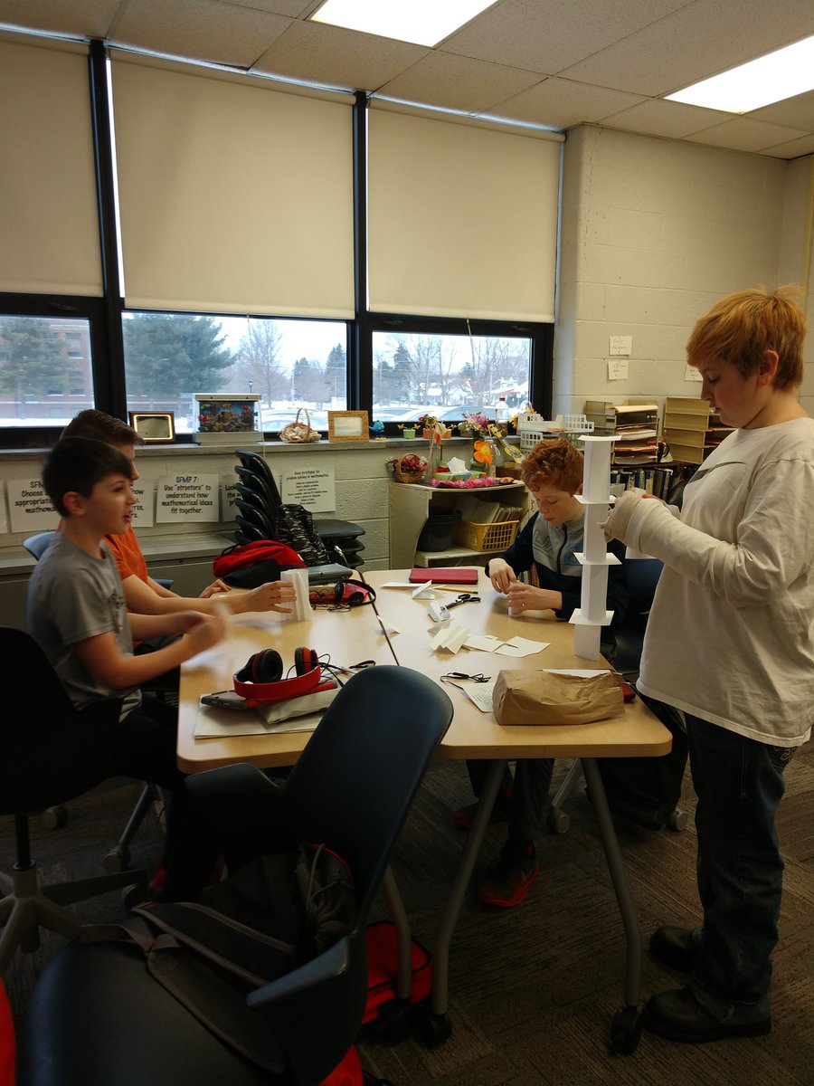 Jyerse's tweet photo. Tower Design Challenge #memorialmakers https://t.co/KhzDXVbtfs