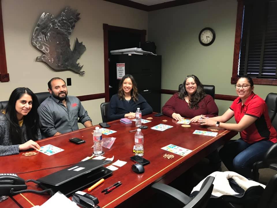 Happy #NationalHaveFunatWorkDay! We got to play a couple rounds of loteria!