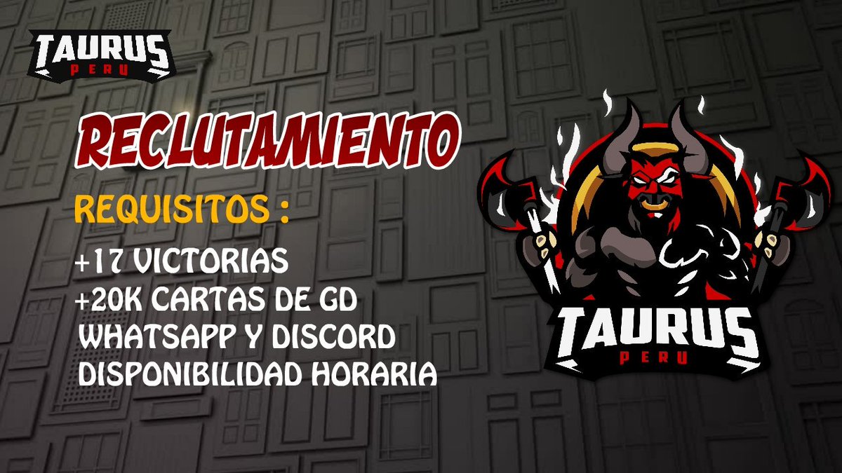 | #Anuncio |

Si cumples con los requisitos no dudes en hablarnos al MD 📌